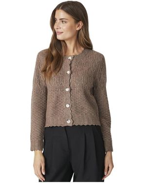 co'couture Cardigans - Brown