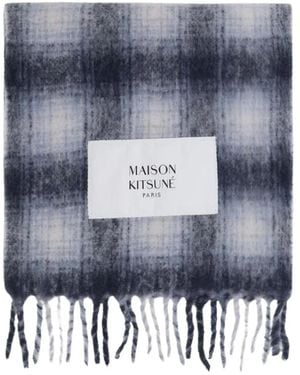 Maison Kitsuné Winter Scarves - Blu