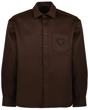 Prada Casual Shirts - Brown