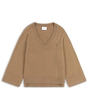 Axel Arigato V-Neck Knitwear - Neutro