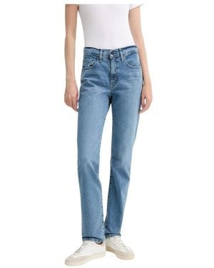 Levi's Straight Jeans - Bleu