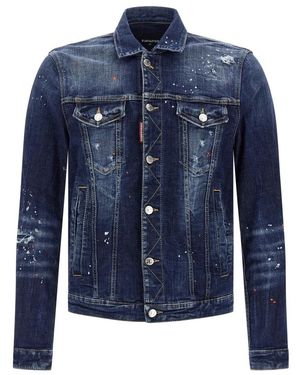 DSquared² Denim Jackets - Azul