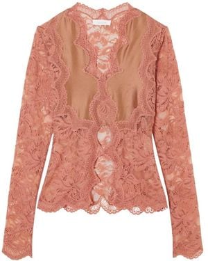 Rabanne Long Sleeve Tops - Rose