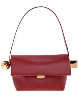 Jacquemus Rond Carré Schultertasche - Rot