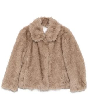 Max Mara Alce Korte Jas - Bruin