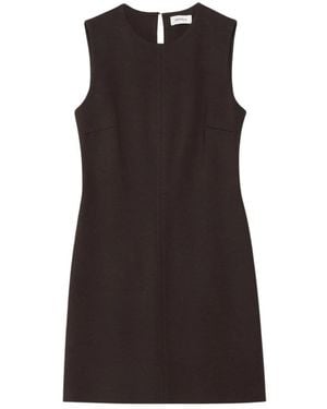 Ottod'Ame Kurzes Viskosekleid - Braun