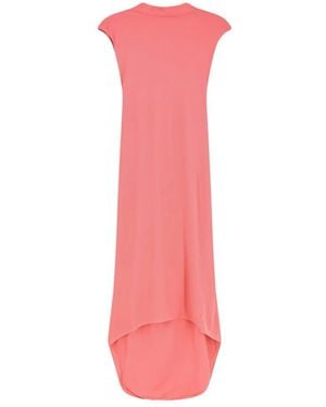 Tom Ford Mouwloze Asymmetrische Avondjurk Met Gedraaide Rug - Roze