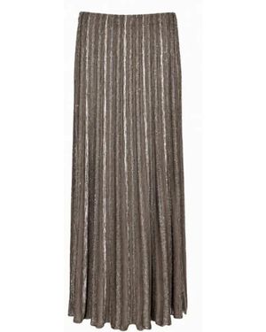 D.exterior Midi Rok - Bruin