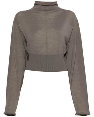 Rick Owens Turtlenecks - Gris