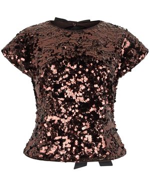 Ganni Blouses - Brown