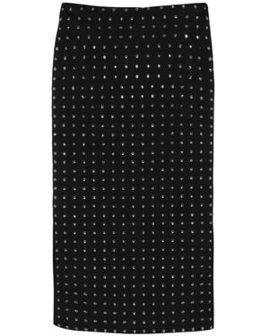 Sportmax Rokken ,Zwart ,Midi Rok