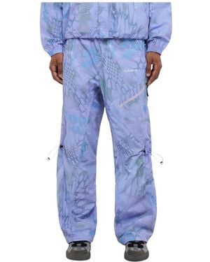 flâneur Wide Trousers - Blu