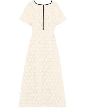 Valentino Garavani Abito Midi - Natur