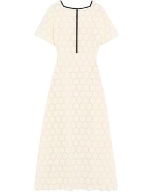 Valentino Garavani Midi Dresses - Natural