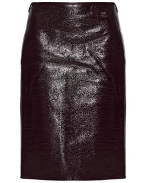 Courreges Midi Skirts - Braun