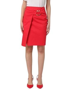 Pinko Short Skirts - Rood
