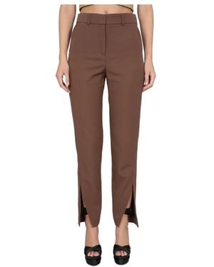 Balmain Hw Split Gdp Pants - Bruin