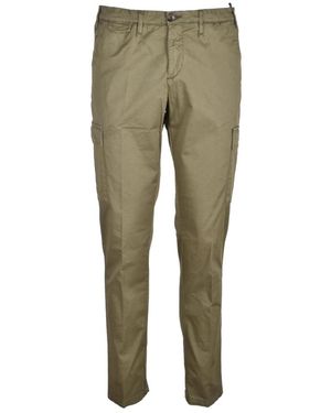 Myths Slim-Fit Trousers - Green