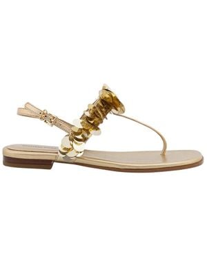 Michael Kors Flat Sandals - Métallisé