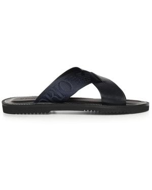 Emporio Armani Sliders - Blue