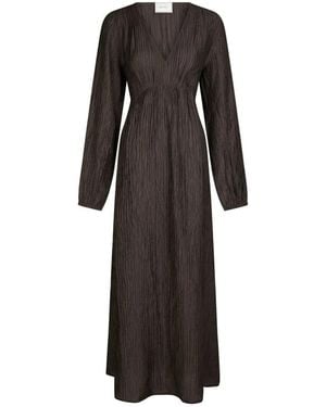 Neo Noir Maxi Dresses - Zwart