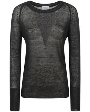 Be You Round-Neck Knitwear - Grigio
