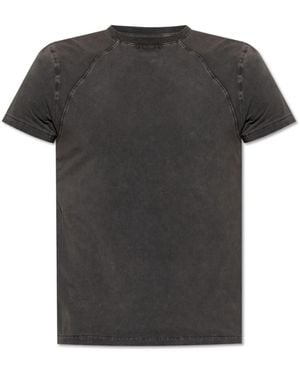 Entire studios Baumwoll-T-Shirt - Schwarz