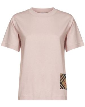 Burberry T-Shirts - Rosa