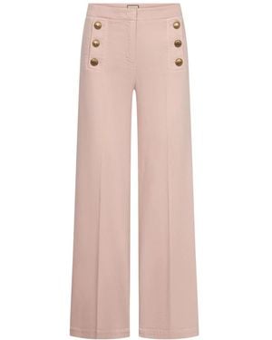 Seductive Wide Trousers - Rosa