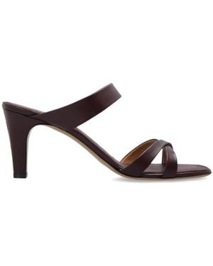 Ferragamo Heeled Mules - Marron
