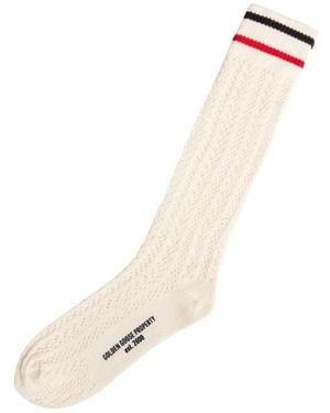 Golden Goose Journey Low Socks - Wit