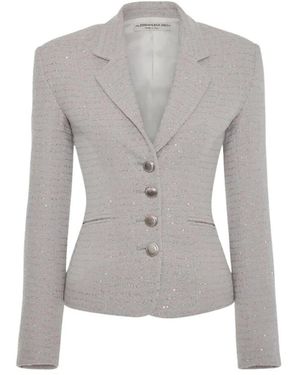 Alessandra Rich Blazers - Gris