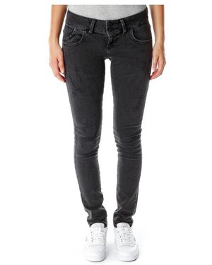 LTB Molly skinny fit low waist jeans - Schwarz