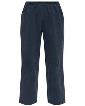 Balenciaga Stripe Baggy Pants - Blauw