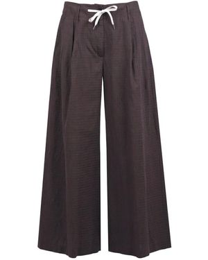 Jucca Wide Trousers - Brown