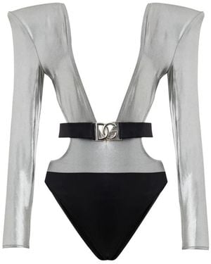 Dolce & Gabbana One-Piece - Grijs