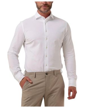 Profuomo Gestricktes Piqué-Hemd - Grau