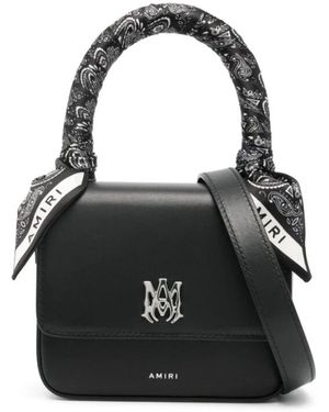 Amiri Handtasche Mit Bandana-Druck - Schwarz