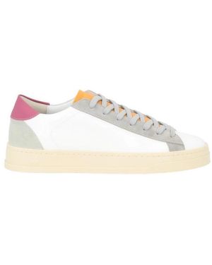 P448 Lage Leren Sneakers - Wit