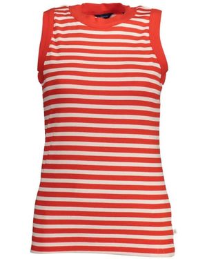 GANT Sleeveless Tops - Red
