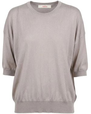 Jucca Round-Neck Knitwear - Grey