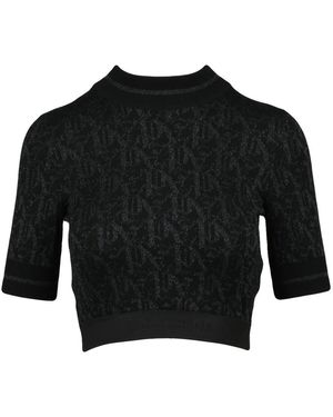 Palm Angels Maglia Corta - Schwarz