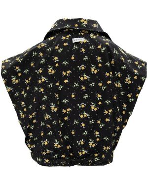 ME FUI Sleeveless Tops - Black