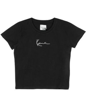 Karlkani T-Shirts - Zwart
