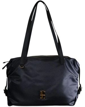 Borbonese Teapot Einkaufstasche - Schwarz