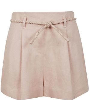 Zimmermann Short Shorts - Naturel