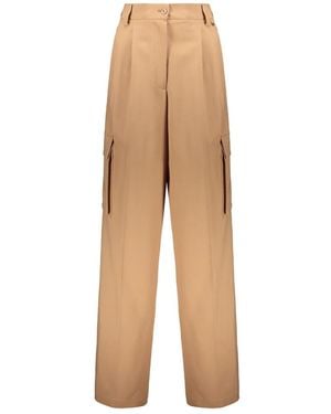 Herno Straight Trousers - Neutro
