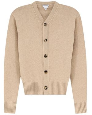 Bottega Veneta Cashmere Blend Vest - Naturel