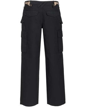 Burberry Wide Pants - Blue