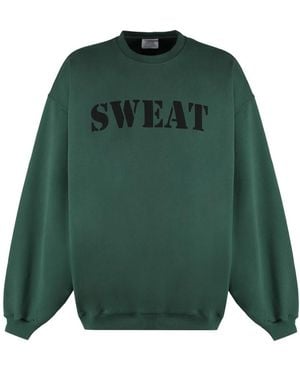 Vetements Sweatshirts - Green